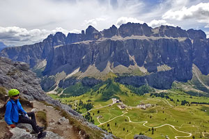 Доломітові Альпи, віа феррата Гран Чир