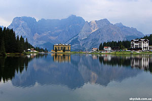 Доломітові Альпи, озеро Мізурина