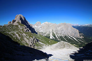 Доломітові Альпи, віа феррата Сантнер