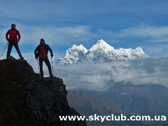 Трекинг в Непале,восхождение на Сандер Пик