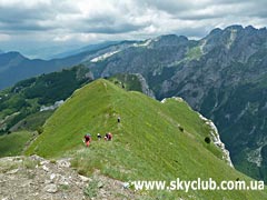 Поход по Черногории,горы Проклетье, долина Грбая, восхождение на Попадью