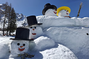 Горнолыжный тур в Доломиты, Драй Циннен