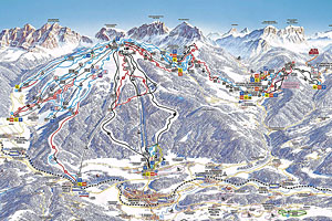 Гірськолижний тур Доломітами, Кронплац