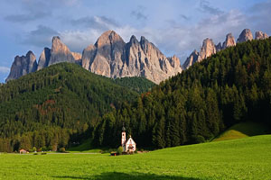 Доломитовые Альпы, Валь ди Фунес