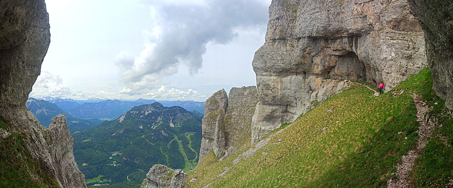 Тур по Альпам, виа феррата Лозер Панорама Сиси, Австрия