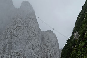 Тур по Альпам, виа феррата Доннеркогель, Австрия