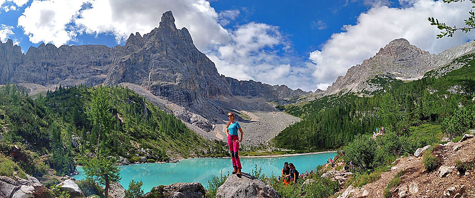 Доломитовые Альпы, озеро Сораписс
