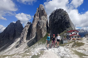 Доломитовые Альпы, виа феррата Сериа Мерлоне на Чима Чадин