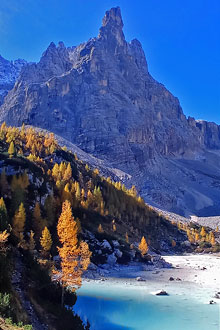 Поход по Доломитовым Альпам, озеро Сораписс