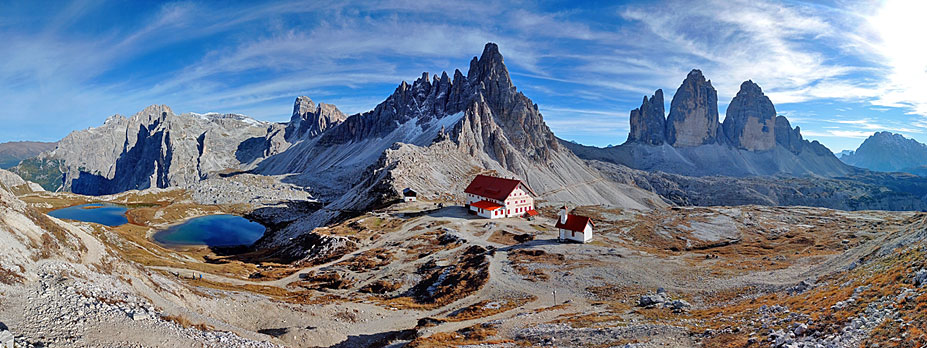 Доломитовые Альпы, Тре Чиме ди Лавредо
