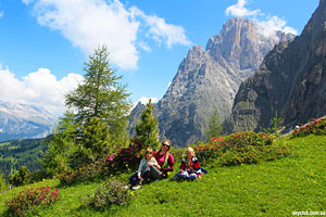 Поход по Доломитам