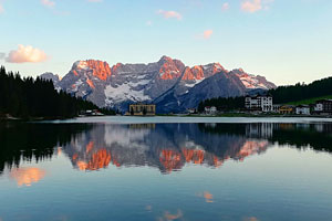 Доломитовые Альпы, озеро Мизурин