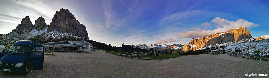 Поход по Доломитам