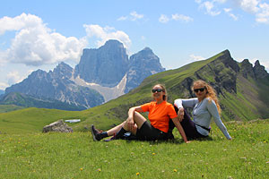 Поход по Доломитовым Альпам
