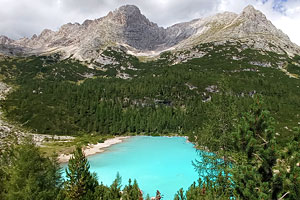 Доломитовые Альпы, озеро Сораписс